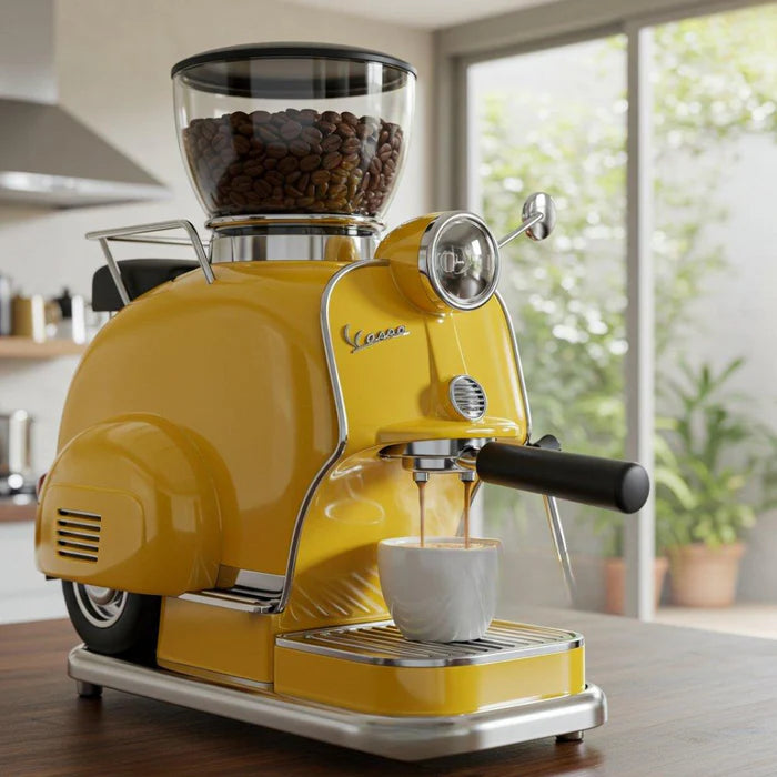 Vespa Coffee Maker – Retro Charm and Unmatched Flavour!