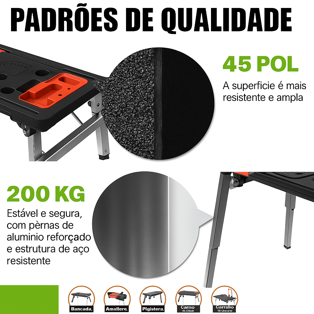 Work Master™ – 7-in-1 Multifunctional Workbench (EXCLUSIVE DISCOUNT)